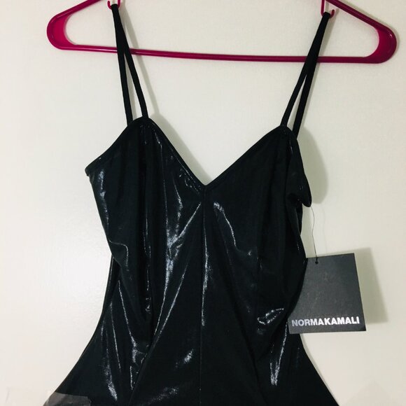 Norma Kamali Wonder Women's One-Piece Black Swimsuit Size XS and S - Picture 7 of 14